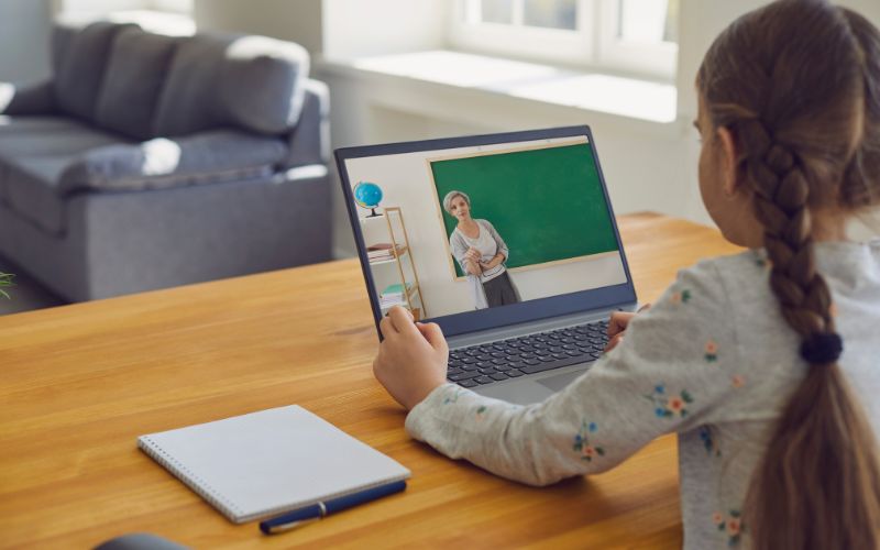 Online School Education in India