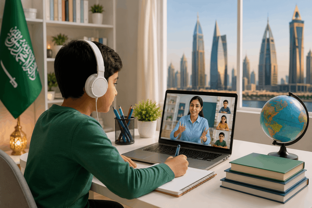 Choosing the Right CBSE Online School in Saudi Arabia