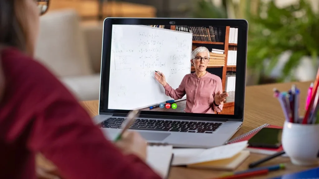 Online lesson for families in India