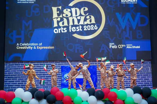 Student group performance · Esperanza Arts Fest 2026