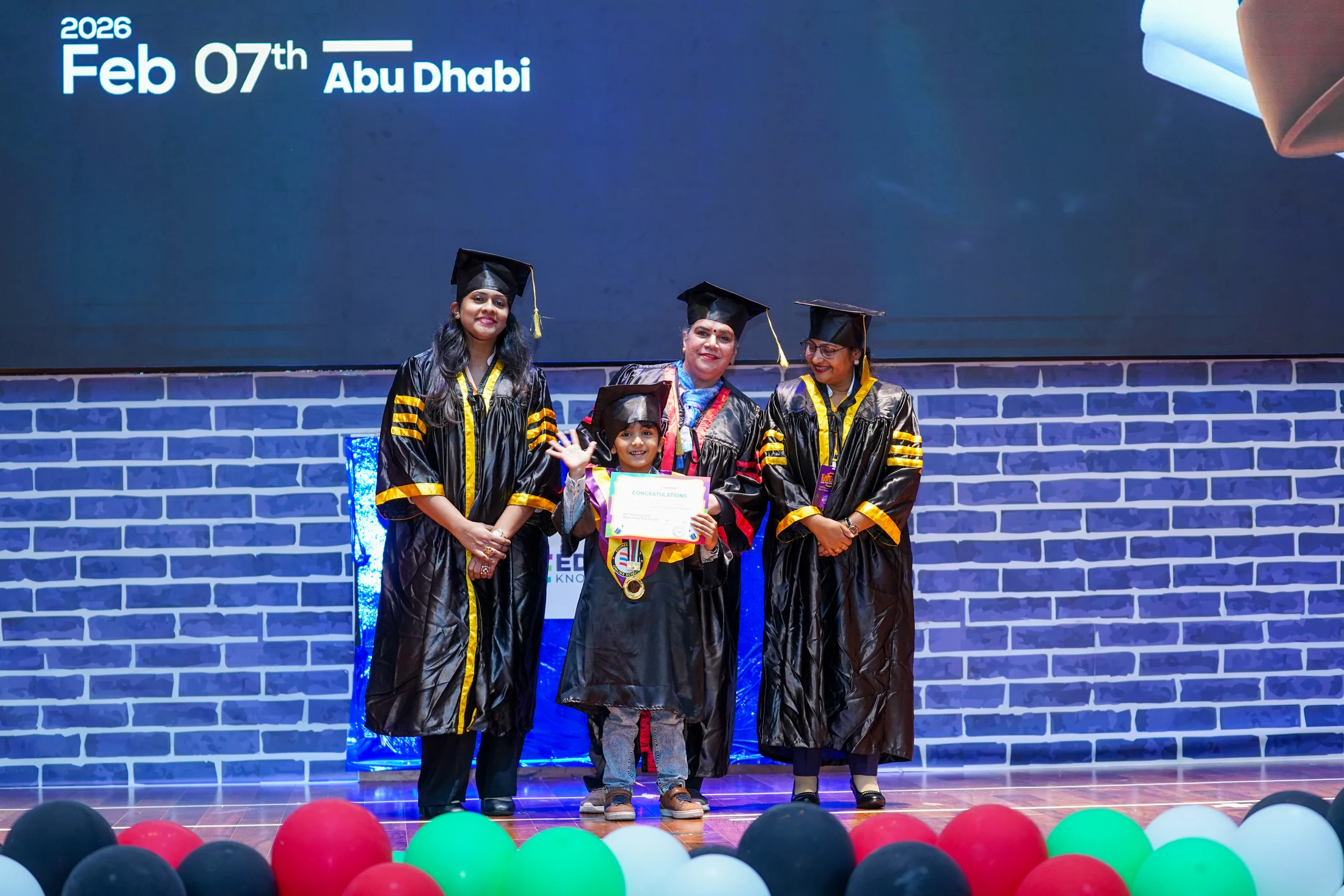 Celebrating a new chapter · Abu Dhabi, 2026